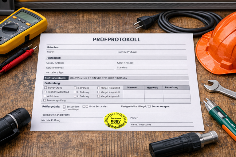 Prüfprotokolle – wie Sie eine richtige Dokumentation sicherstellen