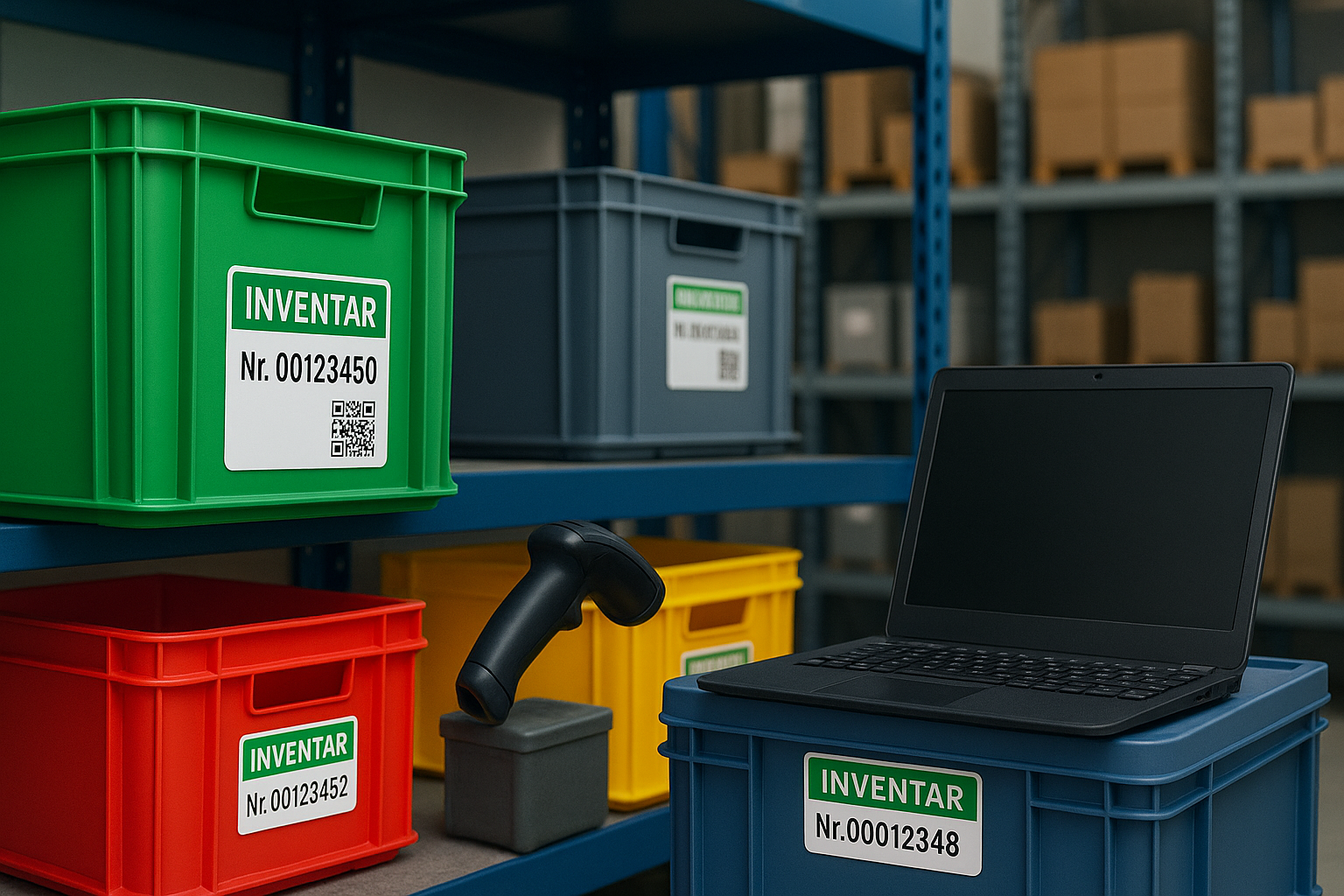 Inventaretiketten richtig nutzen für mehr Ordnung und Effizienz im Betrieb